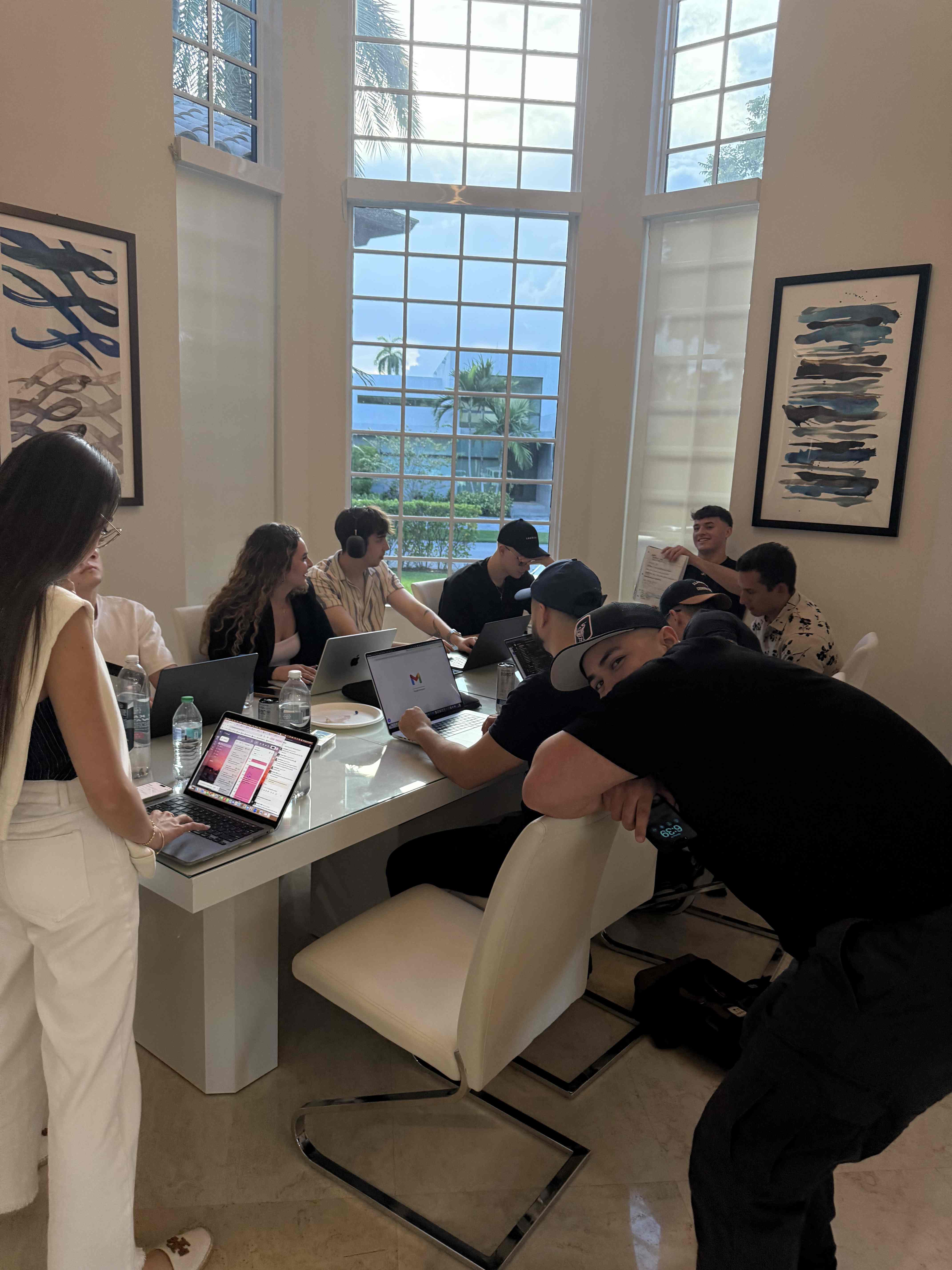 Team strategy session